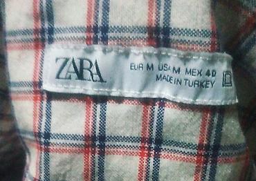 Мужская рубашка, M, Zara basic, Новый, Самовывоз