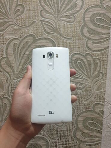 скупка компьютеров ноутбуков телевизоров телефонов бишкек фото: LG G4, Б/у, 2 ГБ, цвет - Белый, 2 SIM