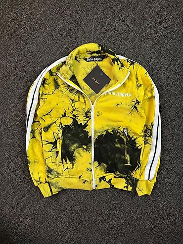 nike tech flece: Трек-топ Palm Angels Оригинальный дизайн с эффектом tie-dye: яркий — 1