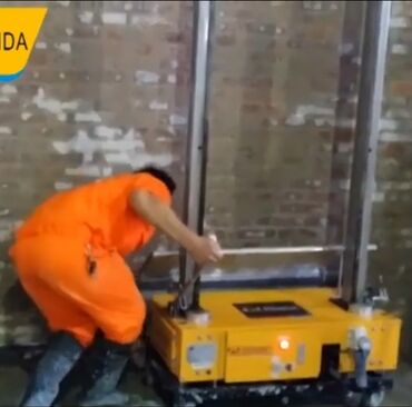 пенаблок аппарат: Продаю станок робот для штукатурки, новый, обём до 800м2 штукатурки
