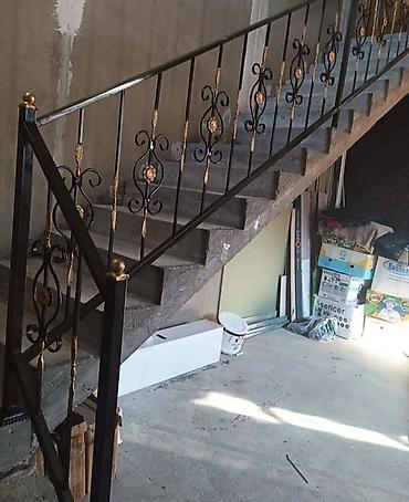 Изготовление перил: Изготовление перил Материал: Кованное железо, Наружные, Бесплатный замер — 151