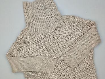 bialy moherowy sweter: H&M, Golf damski, rozmiar XS — 1