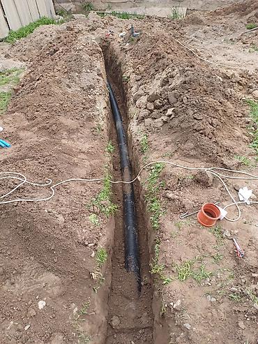 Канализационные работы: Монтаж наружной канализации и дренажа под ключ - Прокладка самотечных — 3