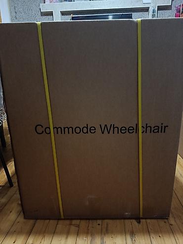 Məhsul: Commode Wheelchair (tualet funksiyalı əlil arabası) lalafo.az -da Məhsul: Commode Wheelchair (tualet funksiyalı əlil arabası)