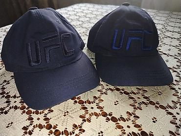 kepka: Kepka, Ufc, İşlənmiş, rəng - Göy, One size — 1
