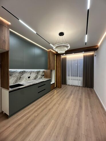1 комнатная квартира в канте: 2 комнаты, 75 м², Элитка, 14 этаж, Дизайнерский ремонт