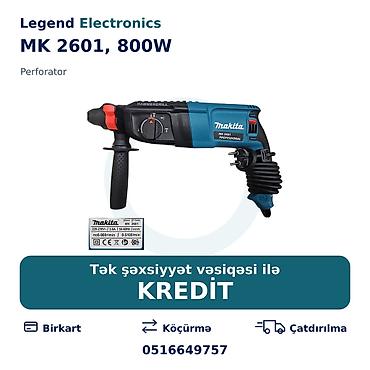 perfarator: Elan başlığı: Perforator MK 2601, 800W Elan mətni: Legend Electronics — 1