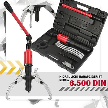 parkside cirkular: Hidraulični radapciger 5T – model M80457 - Kapacitet: 5 tona, za brzo — 1