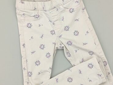 strój kąpielowy dziewczynka 116: Leggings for kids, H&M, 5-6 years, 110/116, condition - Good