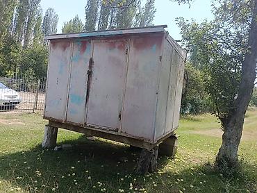 вагончик: Передвижной металлический бытовой вагончик/киоск с панорамным — 5