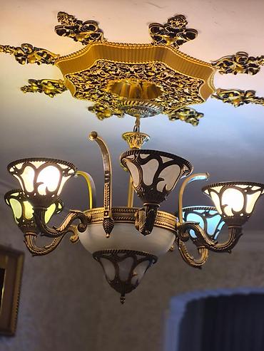 Çılçıraq, 6 lampa, Metal