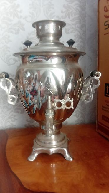 türk samavarı: İşlənmiş Elektrik Samovar, 4 l, Ödənişli çatdırılma — 1