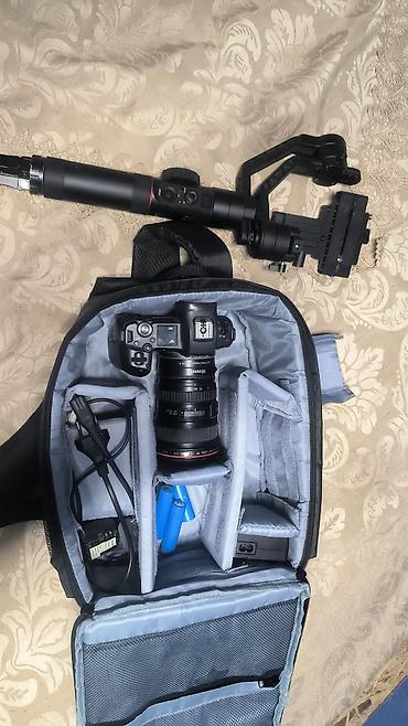 dji mic 1: Canon EOS R + объектив Canon EF 17–40mm f/4L USM + адаптер EF–EOS R + — 1