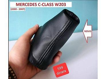 Ručice menjača: KOŽA MENJAČA W203 ZA MERCEDES BENZ C 180, C 200, C 220 . OD 2000. DO — 17