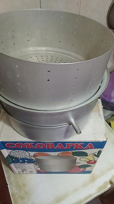 фонтан для сока: Продаётся соковарка. 8 литров. Аллюминий. Б/у, в отличном состоянии — 2