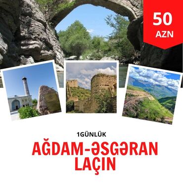 biz birlikde gucluyuk az qeydiyyat kecmek: • 📌Ağdam-Əsgəran-Laçın TURU • Tarix: 3,4,10,11,17,18,24,25,31avqust