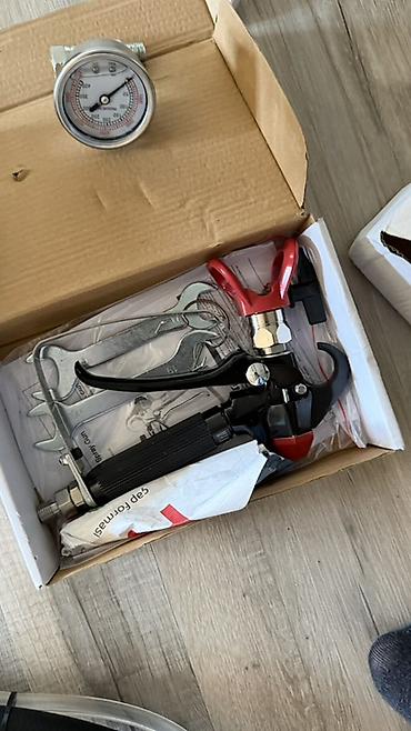 su tabancası: Yokiji YKU 120 elektrikli boya püskürtmə aparatı - Peşəkar airless — 4