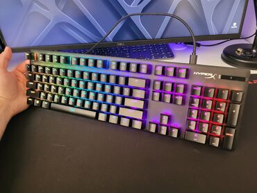 светящийся клавиатура: Продаю механическую клавиатуру HyperX Alloy Origin (проводная)