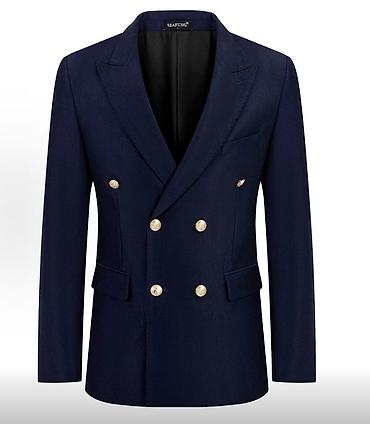 gestalt blazer: Шикарный двубортный блейзер размера L — 1