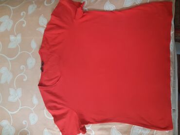 borsovka qadın maykaları: Futbolka L (EU 40), rəng - Qırmızı