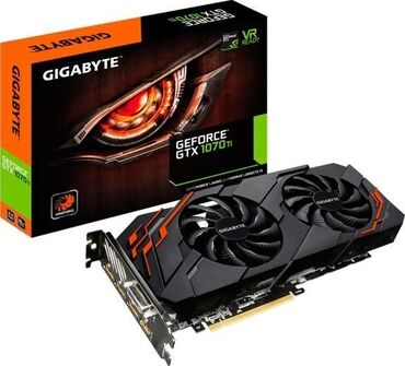 вертуалный очки: Видео карта, Колдонулган, Gigabyte, GeForce GTX, 8 ГБ, ПК үчүн