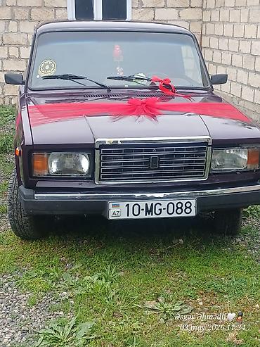 volkswagen polo 1: VAZ 2107, tünd bənövşəyi rəngdə ili 2003 il Masnin hec bir problem — 2