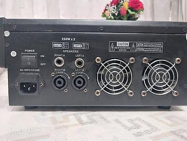dj controller az: Yamaha BT-600D mikser/amplifier - 6 kanallı mikser: hər kanalda — 2