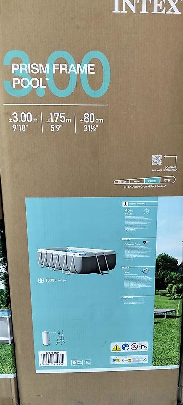İdman və istirahət: Yeni Karkas hovuzu Intex, 2.1 - 3 m, 3501 - 4000 l — 2