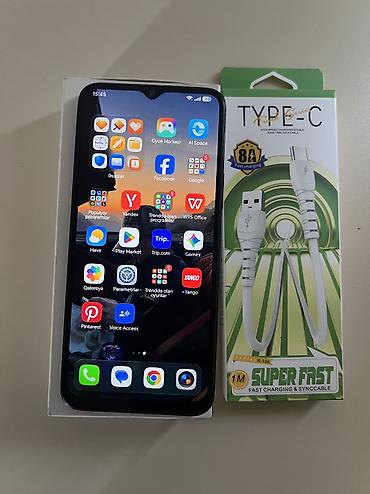 honor band: Honor X6b, 256 GB, rəng - Qara, Face ID — 2