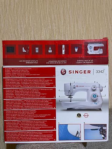 petle: SINGER Fashion Mate 3342 – tikiş maşını satılır Yenidir, cəmi 2 dəfə — 8
