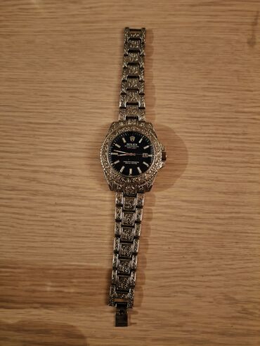 qızıl dəstləri və qiymətləri: Yeni, Qol saatı, Rolex, rəng - Gümüşü