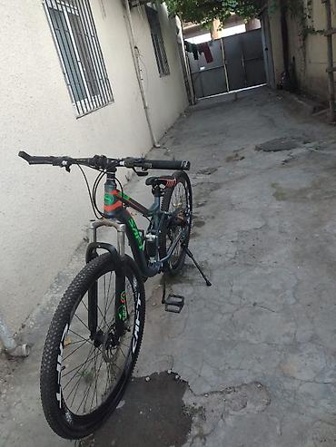 velosiped islenmis: Dağ velosipedi – SAFİT (full-suspension) Xüsusiyyətlər: - Tam asqılı — 4
