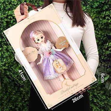 Игрушки: Детская кукла, подарочная - Стильная кукла Fashion Doll в нарядном — 8