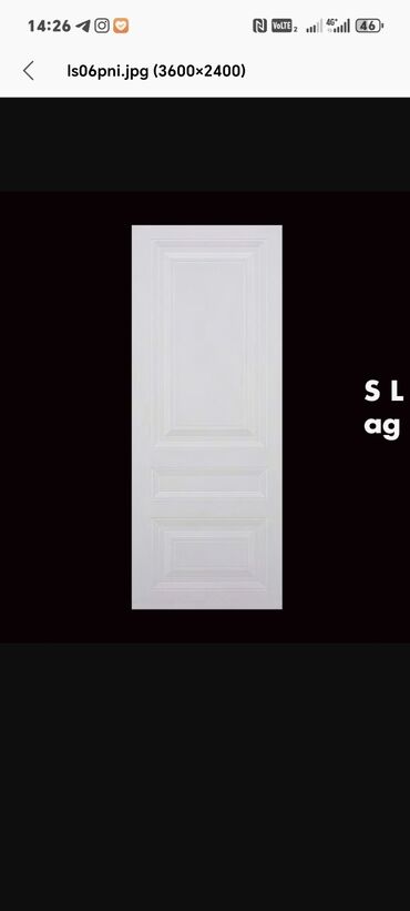 Otaq qapıları: Yataq otağı üçün Yeni Otaq qapısı 90x205 sm Naliçnik ilə, Zəmanətli, Ödənişli quraşdırma, Pulsuz çatdırılma, Ödənişli çatdırılma, Rayonlara çatdırılma — 15