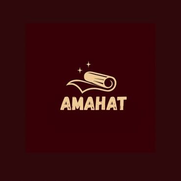 raspberry pi 4: Эмблема с надписью "AMAHAТ" представляет собой стилизованное