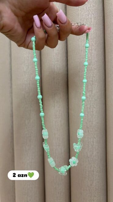 Boyunbağılar: Rəngarəng muncuq əl işi boyunbağılar. ətraflı məlumat və çatdırılma — 6