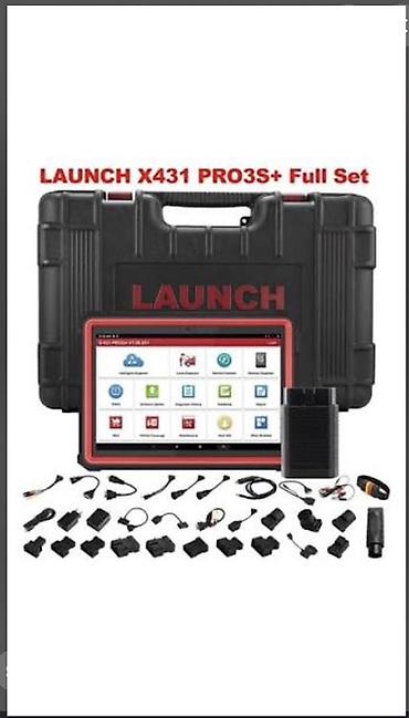 LAUNCH X431 PRO3S+ Full Set — профессиональный мультимарочный at lalafo.kg LAUNCH X431 PRO3S+ Full Set — профессиональный мультимарочный