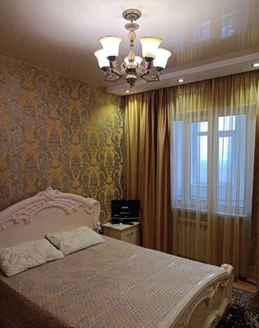 2комнат: 2 бөлмө, 50 кв. м, 105-серия, 5 кабат, Евроремонт