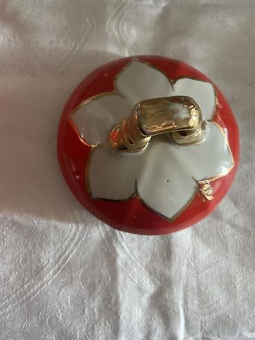 Çaydanlar: Qızılı naxışlı porselen çaydan - Material: Yüksək keyfiyyətli — 2
