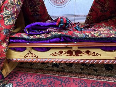 золотые изделия ссср: Люлька, Термелүүчү, Жыгач, түсү - Кызгылт көк