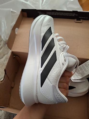 ag krasovka: Adidas, Ölçü: 38, rəng - Ağ, Yeni — 2