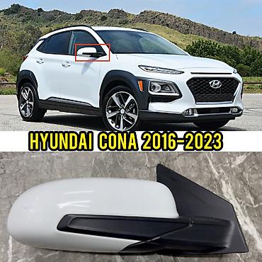 2023: Боковое правое Зеркало Hyundai Б/у, Оригинал — 1
