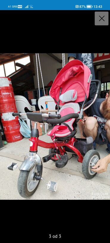 odeca za bebe: Tricikl za decu