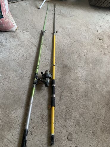 рагадка для рыбалки: Два рыболовных удилища с безынерционной катушкой. Состав: - 2 шт