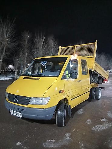 Другой строительный транспорт: Mercedes-Benz Sprinter 410D —2.9 самосвал с двойной кабиной — 1