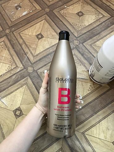 jev cosmetics: Salerm Cosmetics Balsam with Protein – zülallı balzam kondisioner — 1