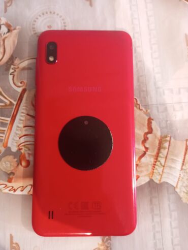 samsung m610: Samsung A10, 2 GB, rəng - Qırmızı, İki sim kartlı, Sənədlərlə