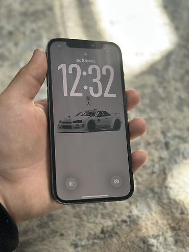 Apple iPhone: IPhone 12 Pro, Б/у, 128 ГБ, Blue Titanium, Чехол, Кабель, 79 % — 1