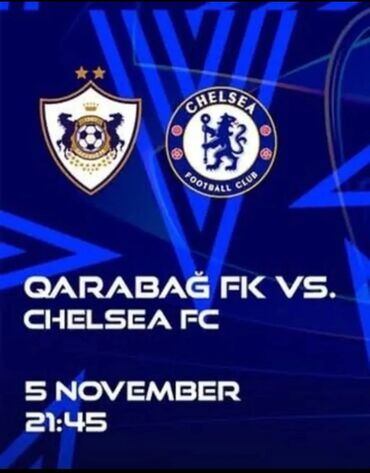 qaqa şəkilləri: Qarabağ – Chelsea bilet! 16-cı sektor, 4-cü sıra, 1-ci yer 💸 85!!!!AZN