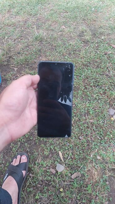 sensörlü aspiratör: Samsung Galaxy A12, 4 GB, rəng - Göy, Düyməli, Sensor, Barmaq izi